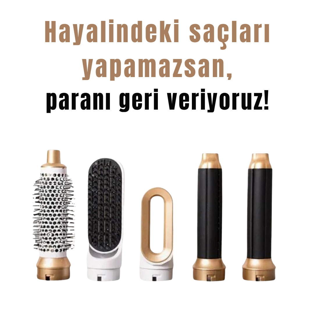 Pratik 5’i 1 Arada Saç Düzleştirici