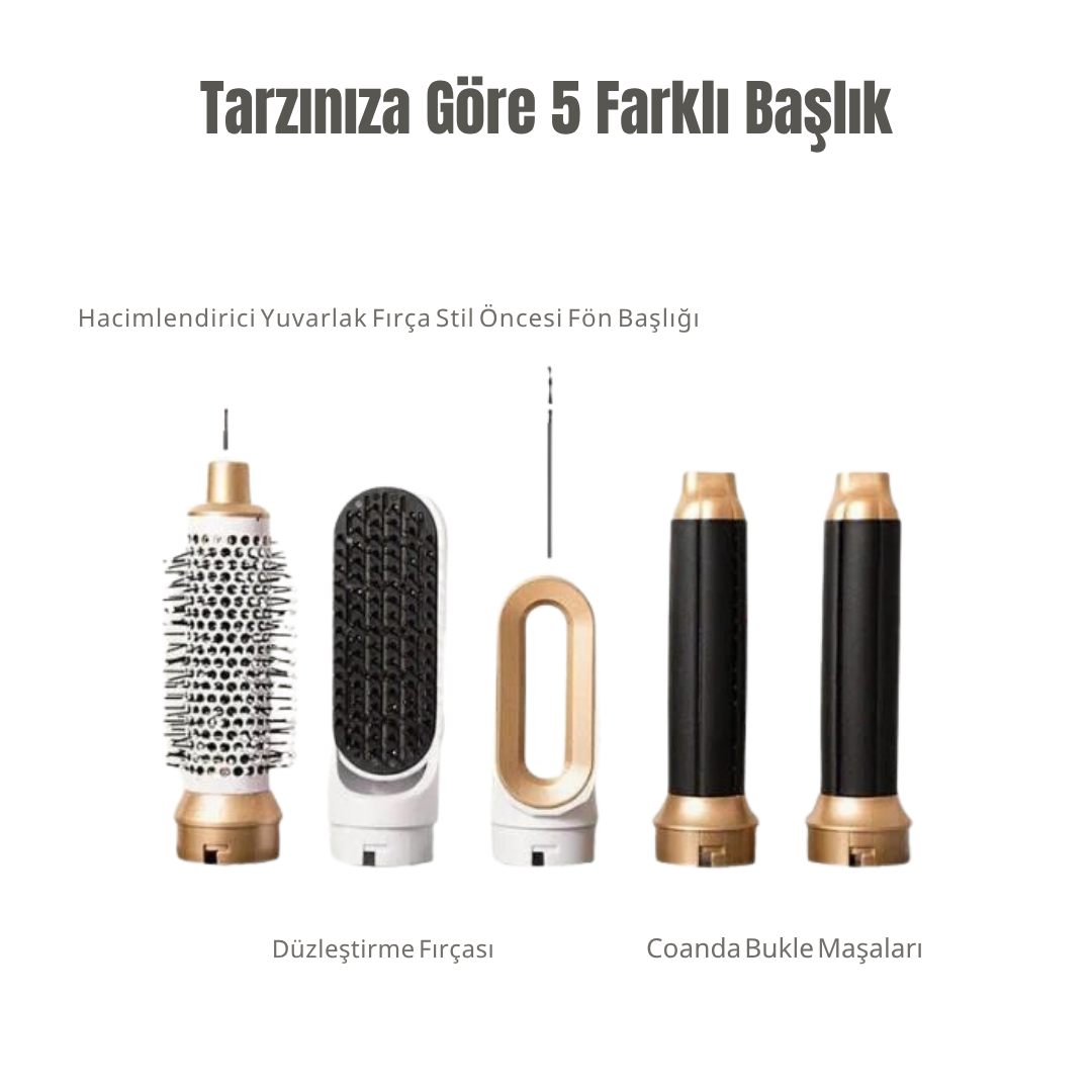 Pratik 5’i 1 Arada Saç Düzleştirici