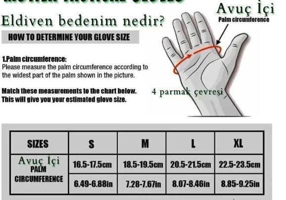 Unisex Kaymaz Eldiven