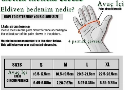 Unisex Kaymaz Eldiven