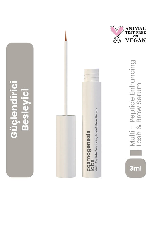 Cosmogenesis Labs Kaş Kirpik Güçlendirici Serum Su BazlıVegan (%1 BİOTİN- %1 PEPTİT)